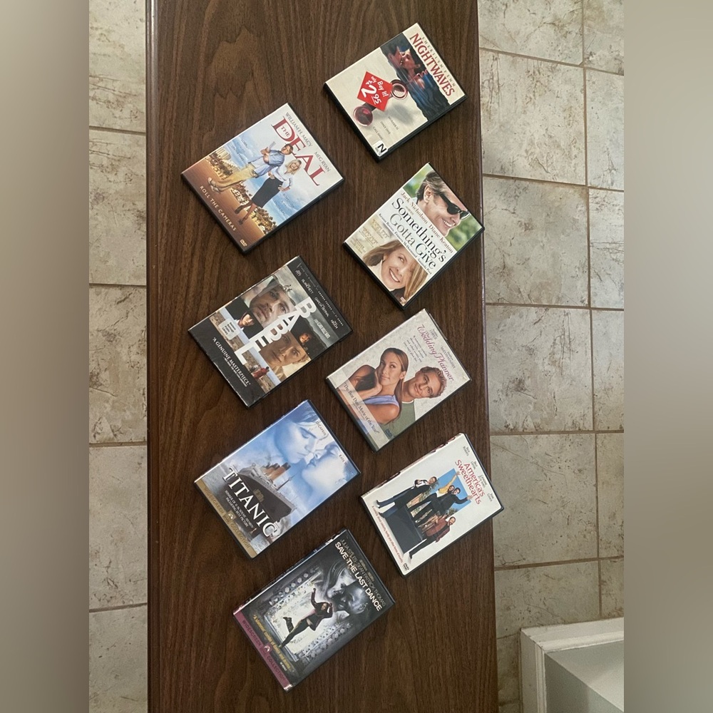 Bundle of 8 DVD movie Collection